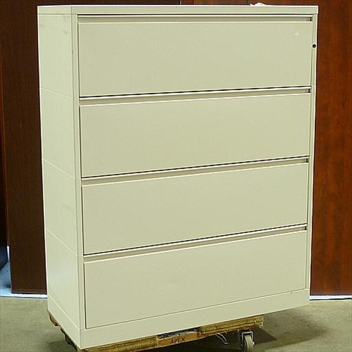 Lateral File With 4 Drawers Used Office Furniture Seattle
